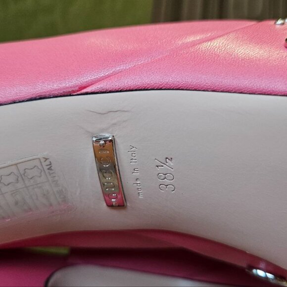 Gucci GG 110mm platform mules in Mystic White Sz EU 38+ - Picture 10 of 12